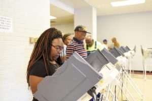 Early turnout strong for contentious election