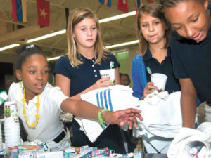 People helping people: Elementary schools take mission of volunteerism global