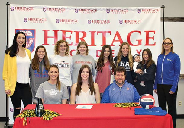 Volleyball standout leaves outstanding legacy at Heritage Academy