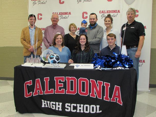 Caledonia’s Parish signs with MUW