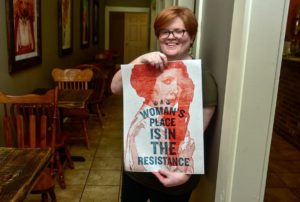 In the Resistance: Columbus artist’s designs for women’s march signs reach worldwide audience