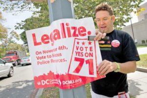District of Columbia adds race to debate on legalizing pot