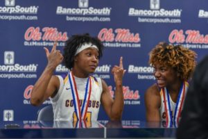 Duo of DJ Jackson, Aniya Saddler paces Columbus girls in championship victory