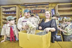 Used Boy Scout uniforms on hand? A uniform drive is on