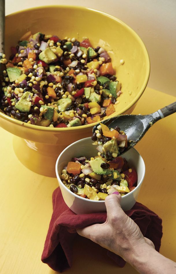 Cooking on deadline: Southwestern black bean and corn salad