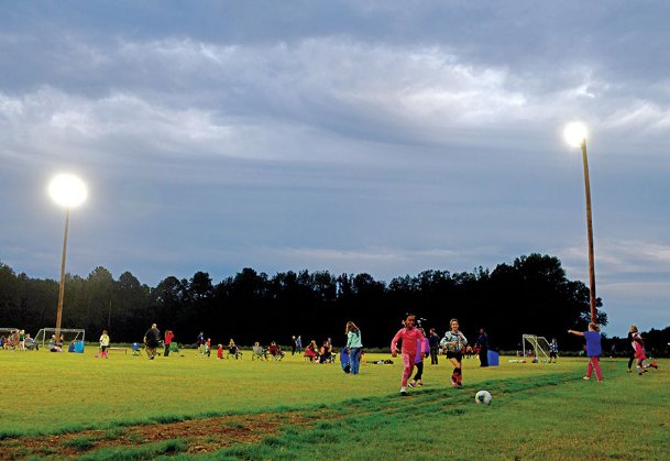 LED lighting puts finishing touch on Caledonia soccer complex