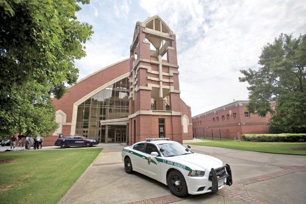 Confederate flags left near  Rev. Martin Luther King’s church