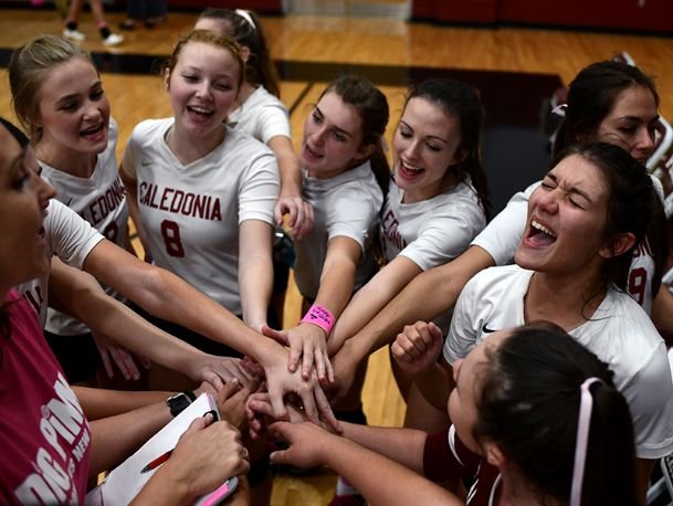 More than volleyball: Caledonia, New Hope set for fourth annual Dig Pink Game
