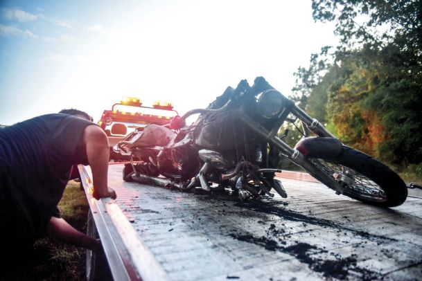 Motorcyclist dies Tuesday in Hwy 82 crash