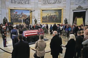 A nation’s farewell for George H.W. Bush