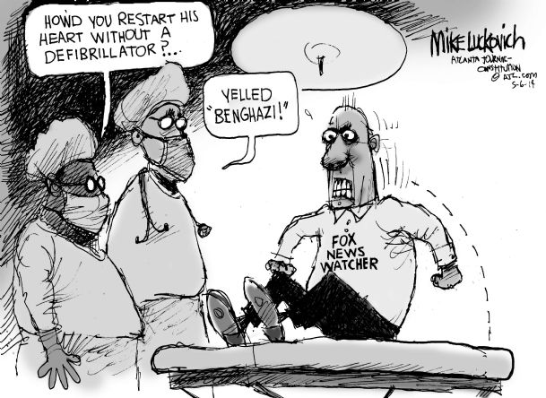 Editorial cartoon for 5-12-14