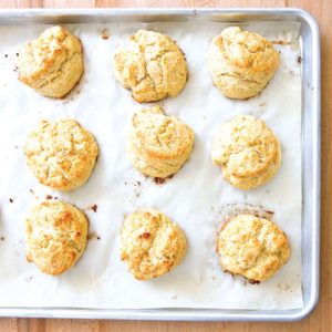 Make some plain biscuits and then feel free to dress them up