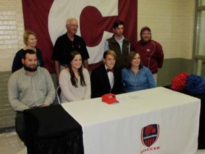 Caledonia’s Parish signs soccer offer with Itawamba C.C.