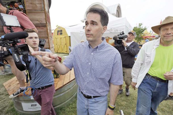 GOP hopeful Scott Walker offers health plan with tax credits