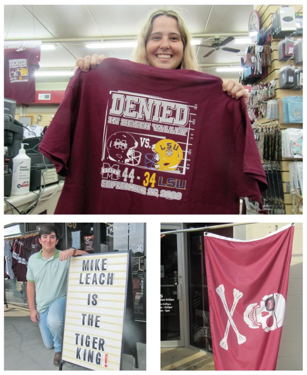 MSU’s win over LSU produces boost in merchandise sales