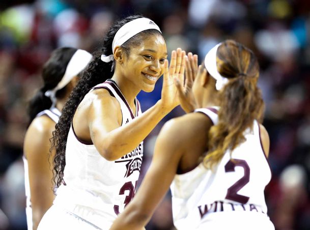 No. 5 MSU women finally return home, rout Alabama State