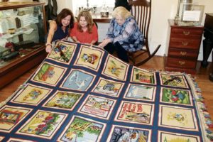 Treasured threads: A locally historic ‘magic carpet’ gets a new home and welcome party