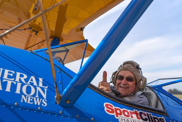 Dream flights: Vets treated to a spin in vintage WWII plane