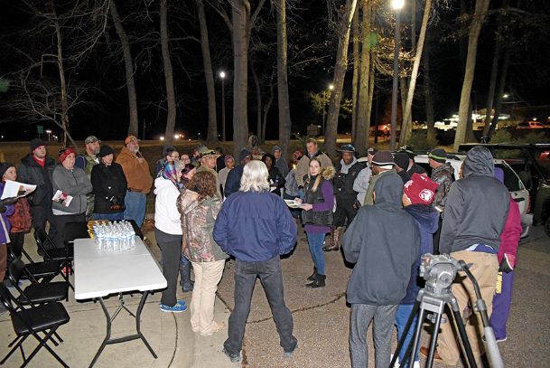 Volunteers gather to search for missing autistic man