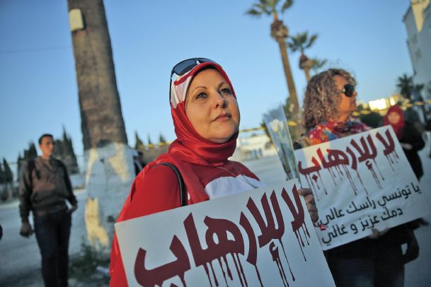 Tunisian official: 2 gunmen trained in Libya before museum attack