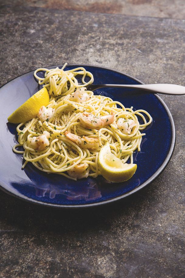 This delicious pasta and shrimp dish will take you to Venice