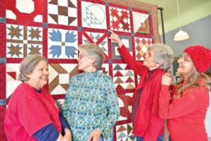 Possum Town Quilters work donated for raffle reflects peek at the past