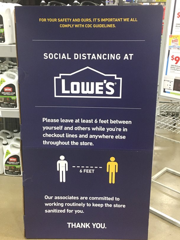 Columbus Lowe’s reopens after brief COVID-19 closure