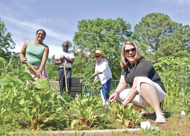 New roots: A community garden gets an energizing dose of can-do