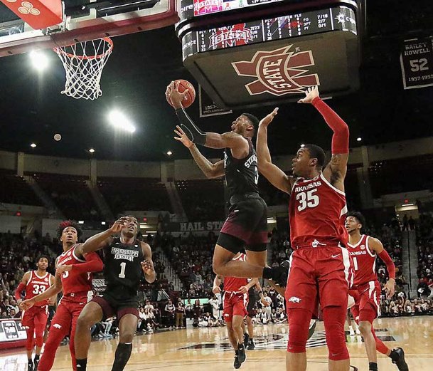 Free-throw shooting, Perry lift MSU over Arkansas