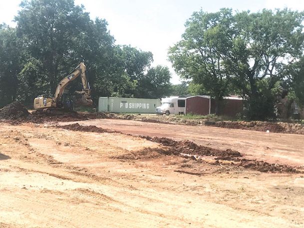 Sim Scott Community Center site nearly prepared for construction