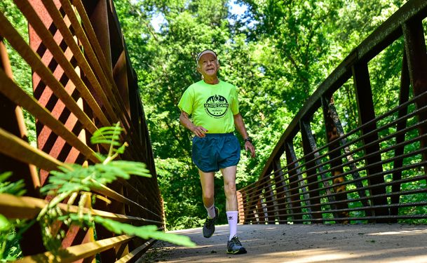 Mile by mile: 40,000 miles, and what does Tom Kennedy do? Keeps running