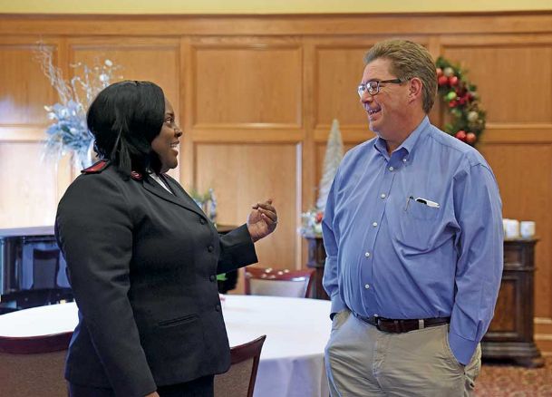 New Salvation Army leaders focus on building healthy communities