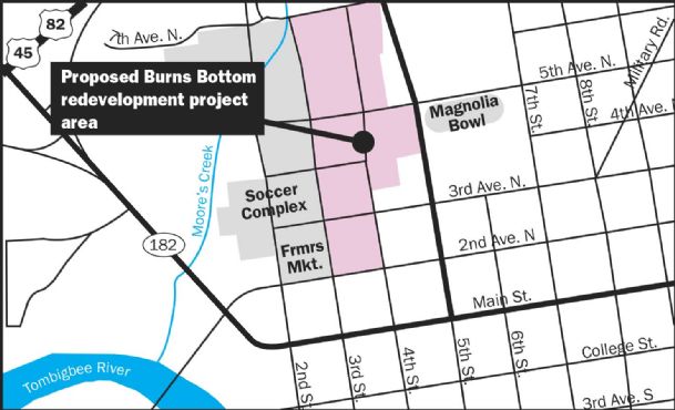 Burns Bottom redevelopment board avoiding conflicts