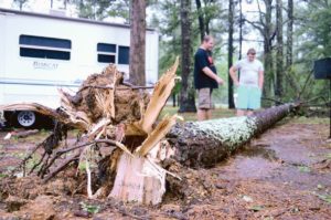 Isolated thunderstorms bring little relief from drought