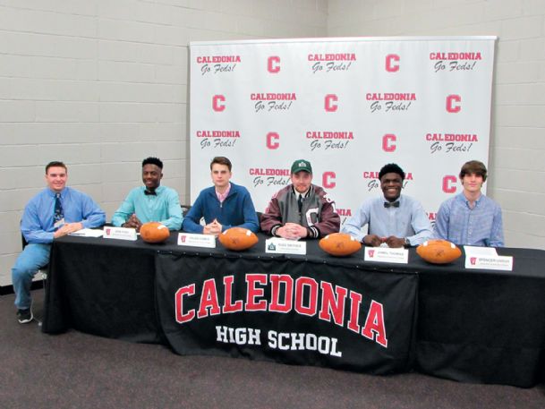 Four of Caledonia High’s six signees going to ICC