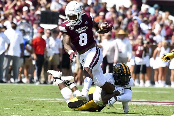 With Tommy Stevens sidelined, Kylin Hill shines in MSU victory over Southern Miss