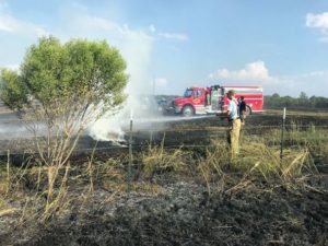 County puts out two multi-acre fires in less than 24 hours