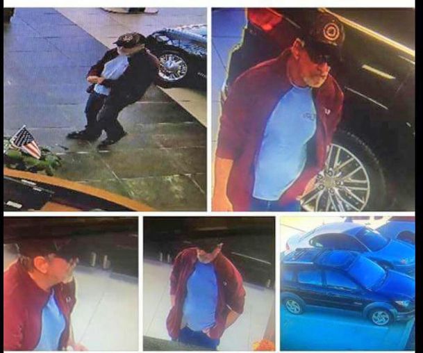 Police search for alleged wallet, car thief