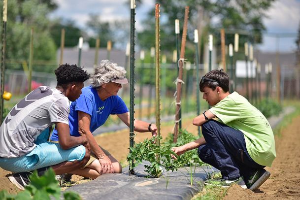 Outdoor classroom: Palmer Home garden teaches agricultural literacy