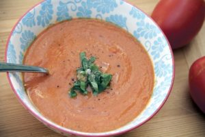 Take advantage of the tomato deluge now and make lunch