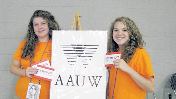 MUW students mobilize with AAUW voter registration drives