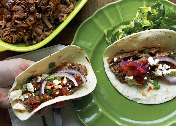 Cooking on deadline: slow-cooker Barbacoa beef tacos