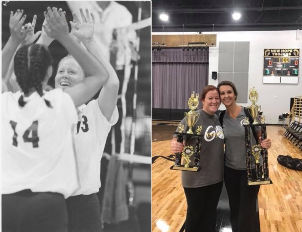 Volleyball coaches’ MUW connection breeds friendship, not ferocity, at Caledonia and New Hope