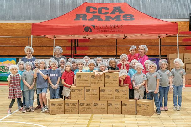 Eager students help ‘Feed the Need’