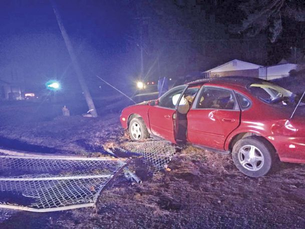 Chase ends with N. Columbus crash