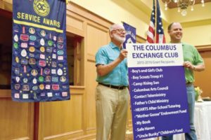 Exchange Club distributes grants