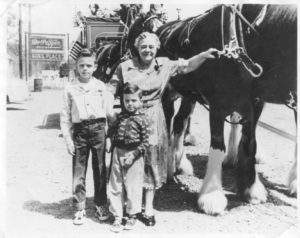 A Thousand Words: Clydesdales in 1943