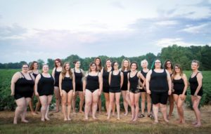 Area women shed negativity in cotton field photo shoot