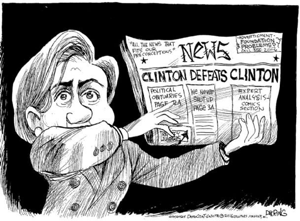 Editorial cartoon for 11-11-16