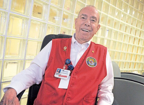 At 85, hospital’s ‘Volunteer of  the Year’ going strong